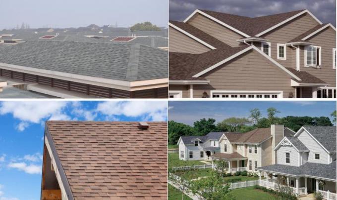 China Factory Direct Provide Color Stone Coated Fiberglass Asphalt Roofing Tile