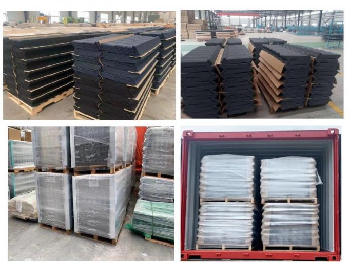 15years Factory Directly Sell Composite Fiberglass Asphalt Colored Stone Coated Roofing Shingle