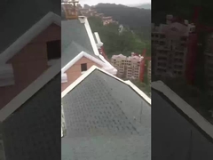 Ahşap tanesi renkli taş kaplı fayanslar Su geçirmez taş kaplı metal fayanslar