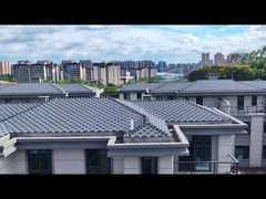 Fiberglass Asfalt Taş Çatı Çelişkili Dekoratif Ticari için